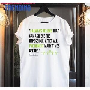 Tennis Lover Shirt Roger Federer Unisex Tshirt